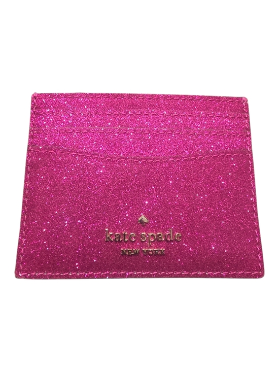 kate spade Handbags - kate spade Pink Glitter Slim Cardholder